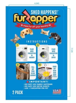 Dispositif Pour Enlever Les Poils Sur Les Vêtements - FurZapper -ANIMOBOUFFE SOLDES 40231 3 optimize