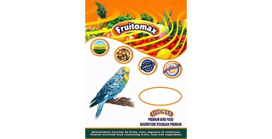 Nourriture Pour Perruches FRUITOMAX - Zoomax 1 Nourriture Pour Perruches FRUITOMAX - Zoomax