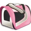 Cage De Transport En Tissu Tuff Carrier - Rose