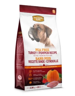 Nourriture Pour Chiens Sans Pois Recette Dinde Et Citrouille - Wholesome Blend