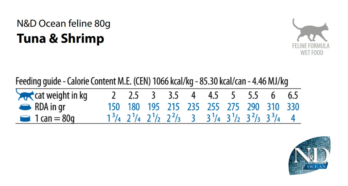 Nourriture En Boîte Au Thon Et Aux Crevettes Pour Chats - Farmina Océan 2 Nourriture En Boîte Au Thon Et Aux Crevettes Pour Chats - Farmina Océan - Image 2