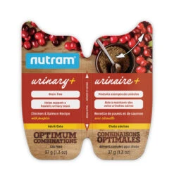 Nourriture En Boîte Pour Chats Recette De Poulet Et De Saumon - Nutram Urinaire +