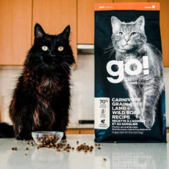 Nourriture Sans Grains à L’agneau Et Au Sanglier Pour Chats - Go ! Carnivore 5 Nourriture Sans Grains à L’agneau Et Au Sanglier Pour Chats - Go ! Carnivore -ANIMOBOUFFE SOLDES Pc2722 3 optimize