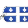 Médaille Pour Animaux Drapeau Québécois - MyFamily