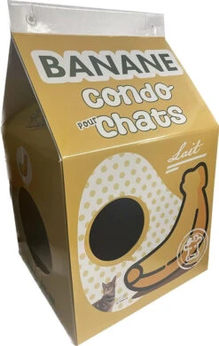 Condo Grattoir En Forme De Boîte De Lait Au Banane Pour Chats - Simon's