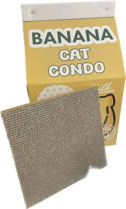 Condo Grattoir En Forme De Boîte De Lait Au Banane Pour Chats - Simon's -ANIMOBOUFFE SOLDES c1410 4 optimize