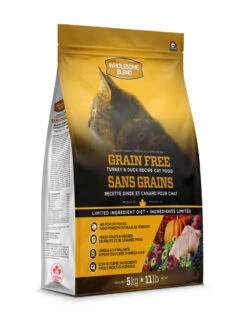 Nourriture Pour Chats Sans Grains à La Dinde Et Au Canard - Wholesome Blend