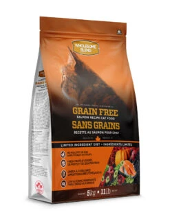 Nourriture Pour Chats Sans Grains Au Saumon - Wholesome Blend