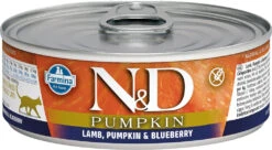 Nourriture En Boîte à L'agneau Pour Chats - Farmina Potiron