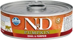 Nourriture En Boîte à La Caille Pour Chats - Farmina Potiron