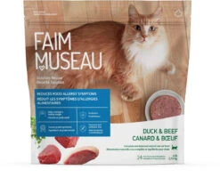 Nourriture Crue Recette Solution Canard & Bœuf Pour Chats - Faim Museau