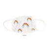 Masque En Tissu Antibactérien Lavable Avec Motif D'Arc-en-Ciel - Sarah Concept