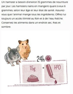Nourriture Enrichie En Yucca Pour Hamsters - Puur -ANIMOBOUFFE SOLDES h4510 3 optimize