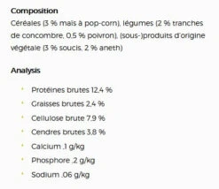 Mélange Collation Pour Lapins Et Petits Animaux - Puur -ANIMOBOUFFE SOLDES h4620 3 optimize