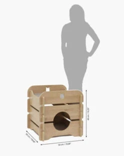 Meuble En Bois Cottage Brun - Vesper -ANIMOBOUFFE SOLDES hg52111 3 optimize