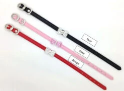 Collier Noir Avec Noeud Papillon Scintillant - Hunter Brand