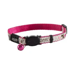 Collier Pour Chats Fancy Coeur Rose 8-12"- Rogz