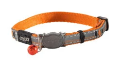 Collier Pour Chats Nigth Oiseaux Orange 8-12"-Rogz