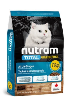 Nourriture Sans Grains Pour Chats Saumon Et Truite - Nutram Total T24