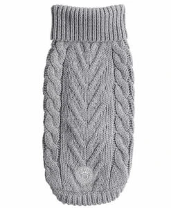 Chandail De Laine Gris Pour Animaux - Go Fresh Pet