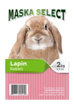 Nourriture De Base Pour Lapin 2 Kg - Maska