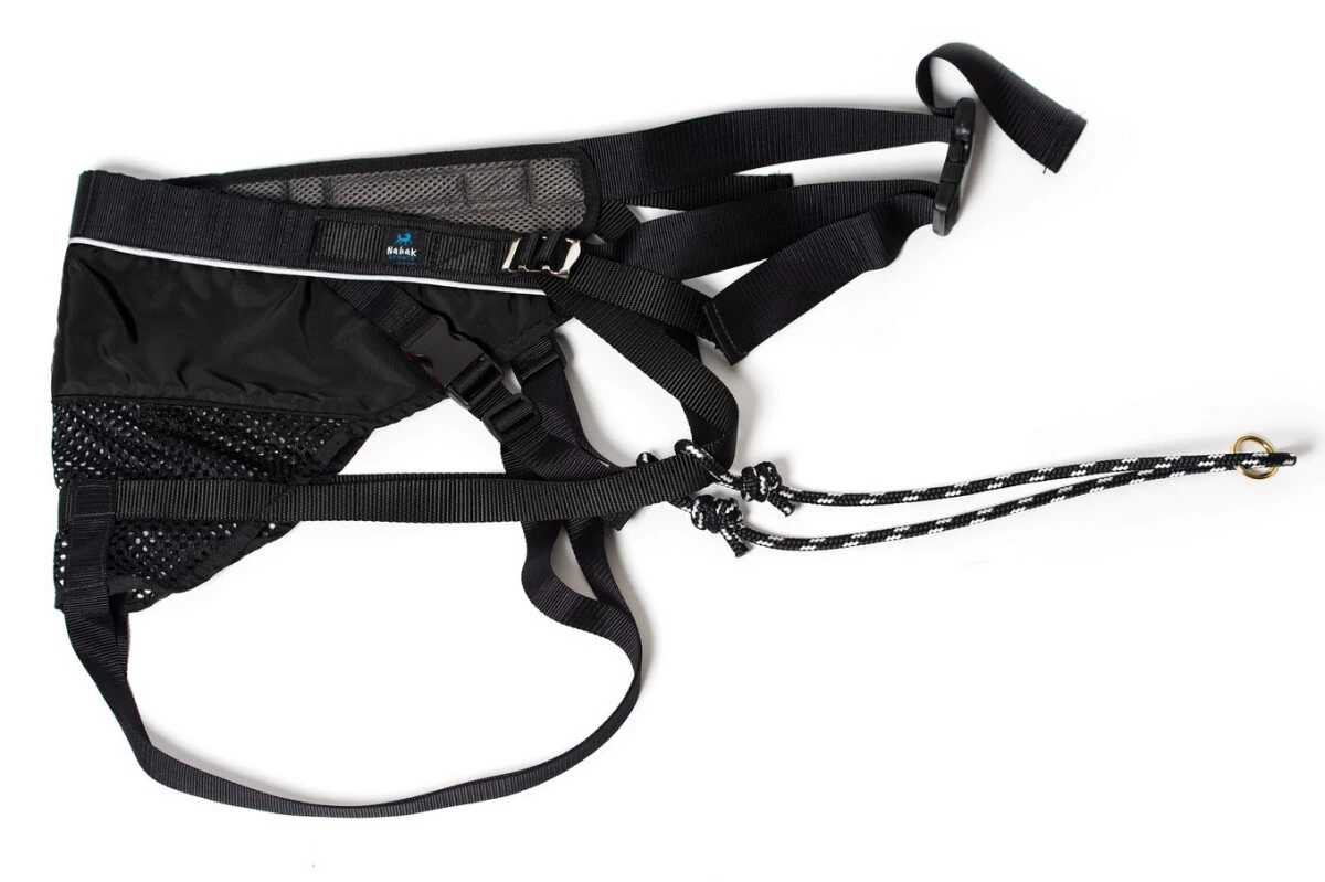 Ceinture De Canicross Double Traction Noir - Nahak 1 Ceinture De Canicross Double Traction Noir - Nahak