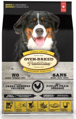 Nourriture Pour Chiens Adultes De Grandes Races Au Poulet - Oven-Baked Tradition
