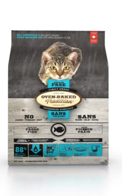 Nourriture Sans Grains Pour Chats Au Poisson - Oven-Baked Tradition