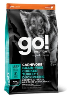 Nourriture Pour Chiens Sans Grains Au Poulet, à La Dinde Et Au Canard - Go! Carnivore