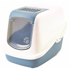 Bac à Litière Pour Chats Nestor Bleu - Savic
