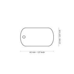 Médaille Pour Animaux Drapeau Québécois - MyFamily -ANIMOBOUFFE SOLDES tg2509 3 optimize