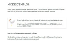 Supplément Ponte Plus Galinna+ Pour Poules - Baci+ -ANIMOBOUFFE SOLDES y29040 4 optimize