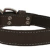 Collier Brun En Cuir Simple Pour Animaux - Arizona