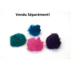 Balle Fuzzy En Fausse Fourure Rascals 1,5'' Pour Chat - Costal Pet Products